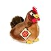 Teddy Hermann 94145 Huhn Henne Plüsch 16 cm, Kuscheltier, Plüschtier mit recycelter Füllung MI 4 günstig Kaufen-Teddy Hermann 94145 Huhn Henne Plüsch 16 cm, Kuscheltier, Plüschtier mit recycelter Füllung