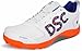 Produktbild DSC Herren Beamer Cricket Shoes | Fluro Orange/White | for Boys and Men | Light Weight | Durable | 8 UK, 9 US, 42 EU