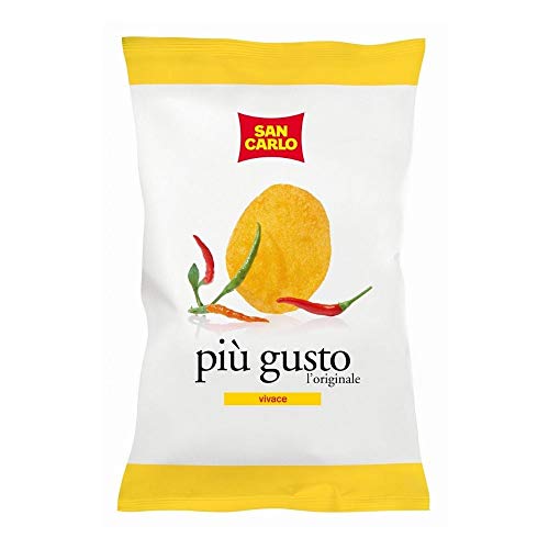 Patatine sancarlo piu' gusto vivace gustose pezzi 15 gr 70 (073141)