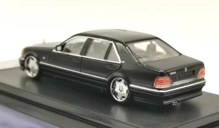 Amazon | Street Weapon 1/64 ベンツ W140 黒 | ミニカー・ダイ