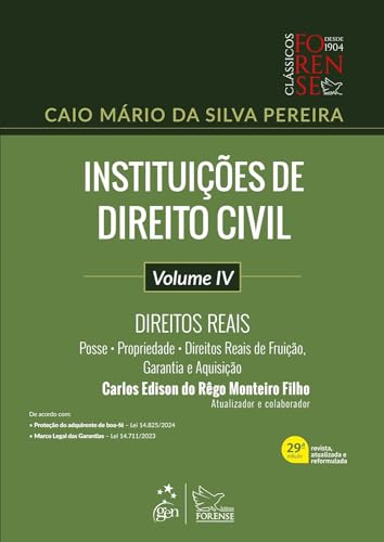 Instituições de Direito Civil – Vol. IV – 29ª Edição 2024