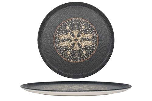 bonna Bonna Pizza plate - Mesopotamia - Porcelain - 32 cm - set of 2