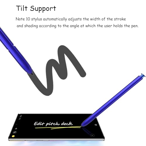 S Pen para Samsung Galaxy Note 10 y Note 10 Plus bolígrafo de repuesto color azul sin bluetooth 3