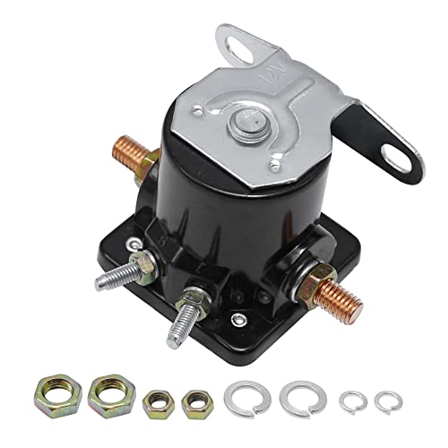 UOIENRT B-6A-11450A Relé de solenoide de arranque pesado 12V para reemplazo en American Motors Jeep Ford Lincoln miniatura 1