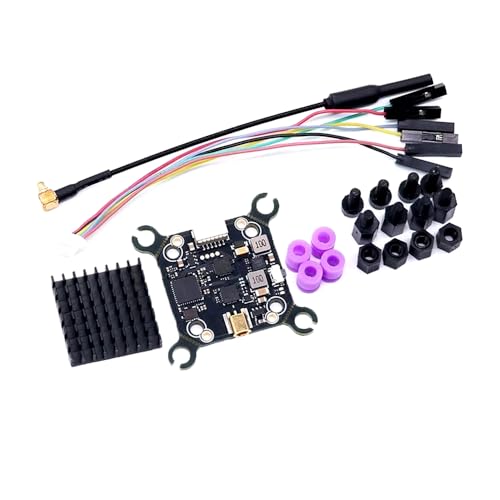 HeelAooRC 5.8G 1000mW 48CH VTX FPV Transmitter Input Voltage 7-26V Video Transmitter Power...