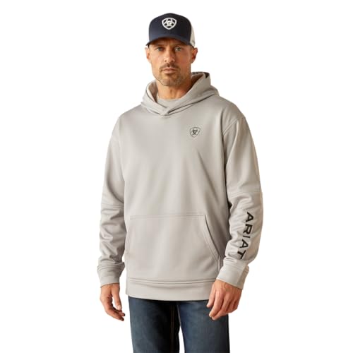 ARIAT Men's Tek Fleece 2.0 Camo Pocket Hoodie