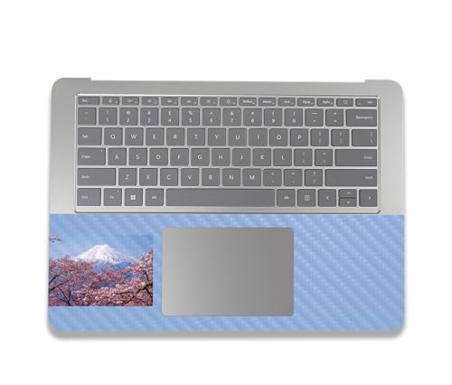 Image of MightySkins Carbon Fiber Skin Compatible with Microsoft Surface Laptop Studio 2 (2023) Full Wrap Kit - Fuji | Protective, Durable Textured Carbon Fiber Finish | Easy to Apply | Made in The USA
