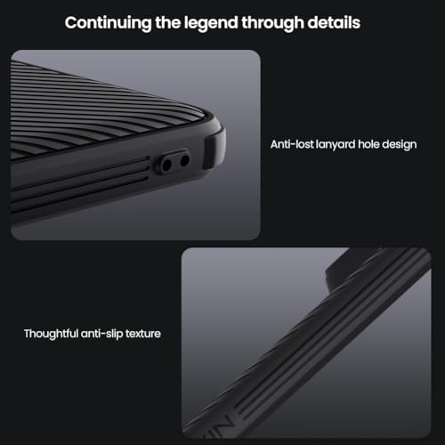 Image of Xiaomi Redmi Note 14 Pro 5G Case, Slim case Protective Cover with Camera Protector Hard Pc+TPU Ultra Thin Anti-Scratch Phone Case for Redmi Note 14 Pro 5G (Black)