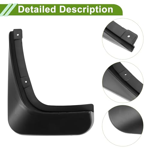 Image of Mud Flaps Splash Guards for Cadillac SLS 2009-2011 Front and Rear Mud Guards 1 Set