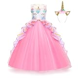 Vestido perfecto: un vestido de unicornio elegante incluye un vestido, una Band a de unicornio.Por favor, compruebe cuidadosamente nuestra información de tamaño antes de hacer el pedido. Si tiene alguna pregunta sobre el tamaño, por favor póngase en contacto con nosotros.