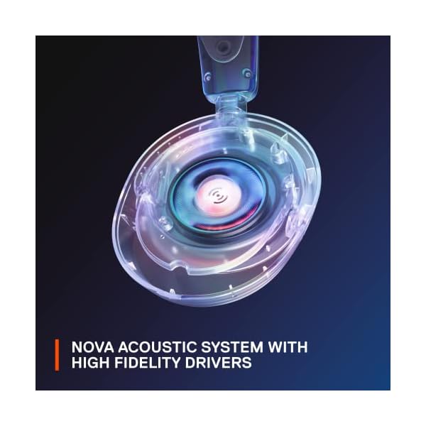 SteelSeries Arctis Nova 1 Multi-System Gaming Headset — Hi-Fi Drivers — 360° Spatial Audio — Comfort Design — Durable — Ultra Lightweight — Noise-Cancelling Mic — PC, PS5/PS4, Switch, Xbox - Black - Image 6