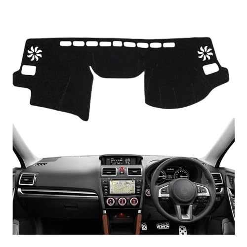 Tapis de tableau de bord finition premium pour Subaru Forester 2013-2018