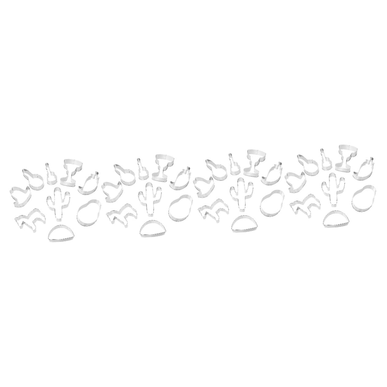 Alipis Molde De Galletas Cacerola Galleta De Diploma Cortador De Pastel Temático Cuberteria Cuter Moldes De Galletas Cortador De Galletas De Fiesta Acero Inoxidable 6 Piezas X 4