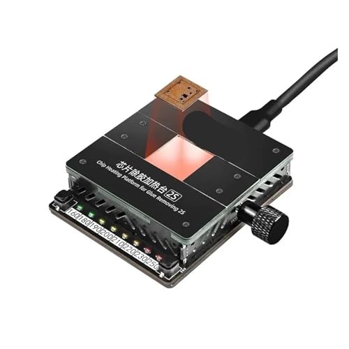 Eliminación pegamento chip mediante plataforma calefactora de precisión 2