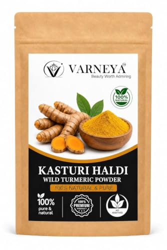 Image of Naturals Kasturi Haldi Powder 100g| Wild Turmeric (Curcuma Aromatica) | Pure Organic Raw Herbal | Premium Quality