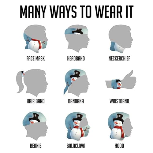 Summer Neck Gaiter Non Slip Face Cover Scarf Uv Sun Cute Squirrels Printed Multi Headwear Magic For Men Women 7