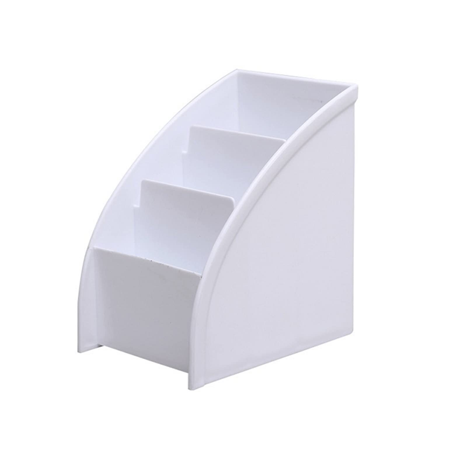 Boîte de rangement bureau en plastique transparent pour stylos