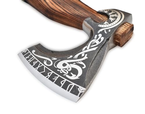 Exquisite-Handmade-Viking-Axe-Ideal-for-Collectors-Enthusiasts-Authentic-Artisan-Crafted-Medieval-Styled-Axe-with-Durable-and-Robust-High-Carbon-Steel-GC-AX11
