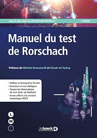 Manuel du test de Rorschach