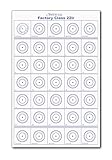 22lr Targets - The Unofficial Factory Class 22lr Targets - 50 Targets per Pack