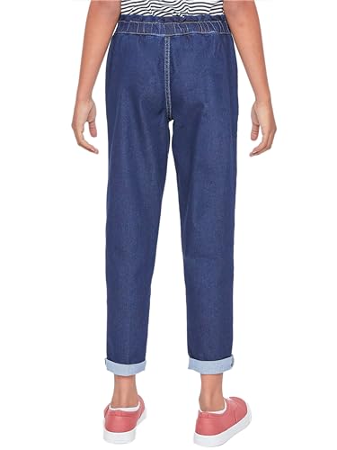 YMI Girls Paper Bag Waist Balloon Jeans3