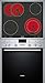 Produktbild Siemens EQ641EK02 Einbau-Backofen-Kochfeld-Kombination / EEK A / Herdfarbe: Schwarz/Silber / Kochfeld: Ceran/Glaskeramik / ActiveClean