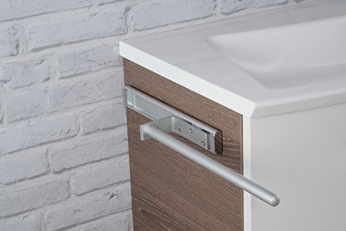 FACKELMANN Handtuchhalter Aluminium 1-armig