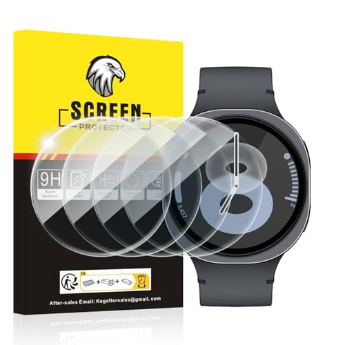 SPGUARD 4 Pack for Samsung Galaxy Watch 8 Screen Protector 44mm Tempered Glass Clear Film Anti Scratch Bubble Free Compatible with Galaxy Watch8 44mm(NOT for Others Models)
