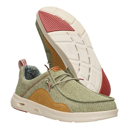 Image of HEYDUDE Men's Wally Hey2O Mesh Slip On Shoes | Lightweight Comfort for Beach Days, Travel and Everyday Wear