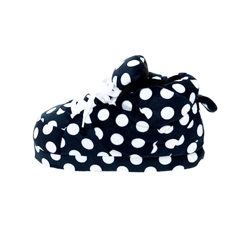 Image of Happy Feet Slippers Standard Sneaker Slippers for Men, Women, and Kids - Women Shoes, Gifts for Women, As Seen on Shark Tank - Classy Oversized House Slippers for Women with Non-Slip Rubber Soles