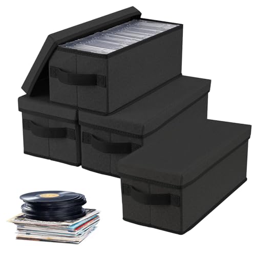 Design con custodia anti-polvere: questa custodia per CD viene fornita con una custodia antipolvere per proteggere i tuoi CD da polvere e sporcizia, preservandone l'aspetto nuovo.