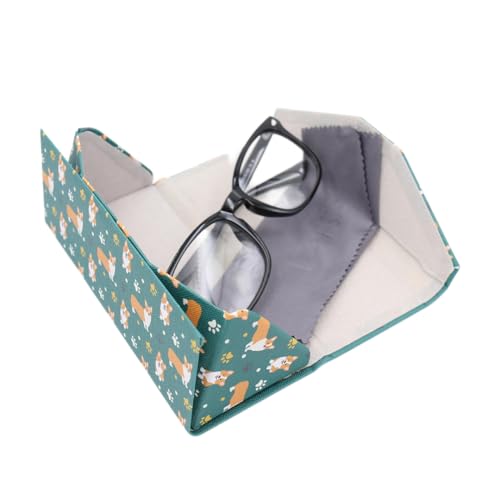 Image of Real Sic Glasses Case for Men and Women - Magnetic Folding Hard Shell Sunglass Holder - Inspired by Adorable Animals