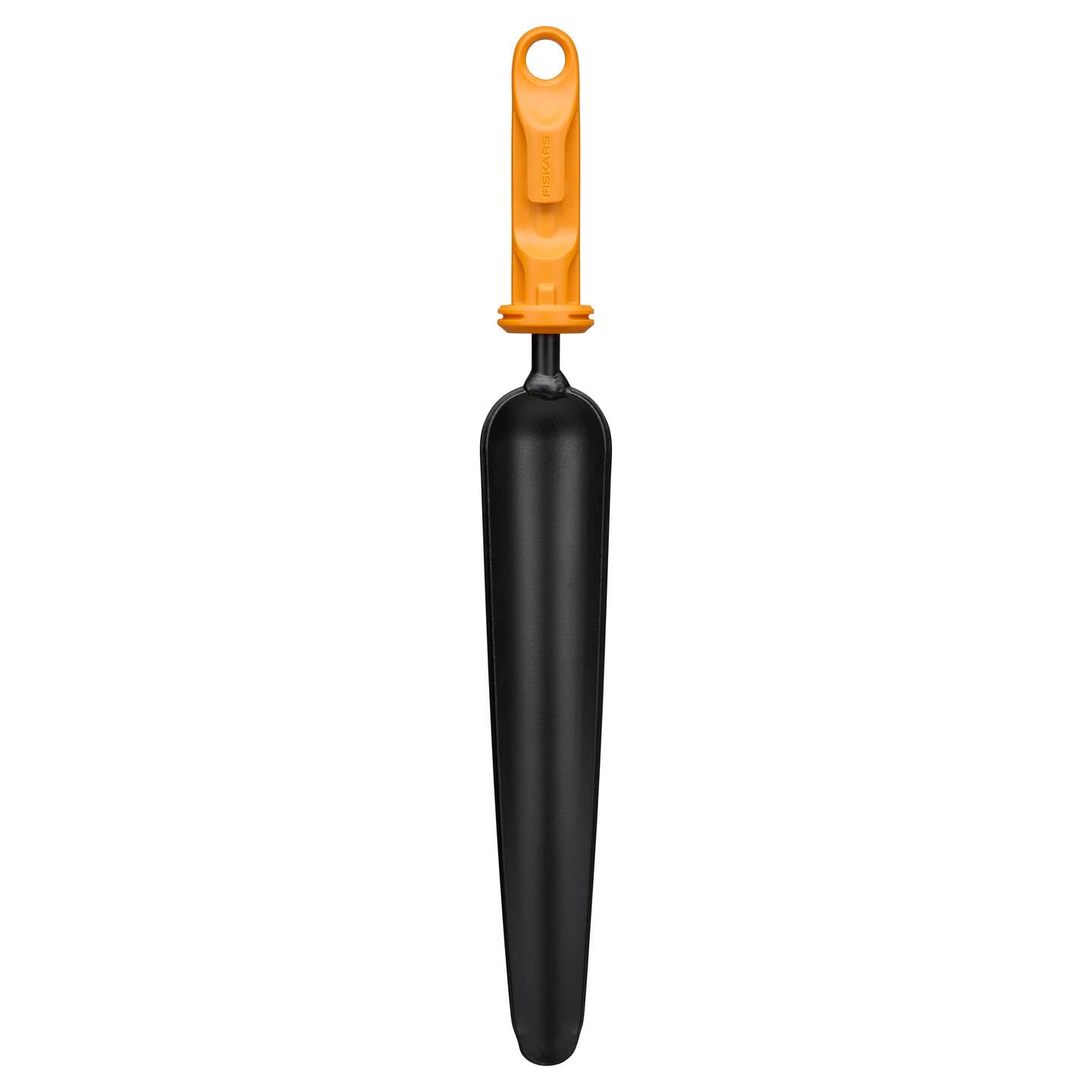 Fiskars Oneclick Estirpatore di Erbacce, Testa in Acciaio al Boro, Nero/Arancione