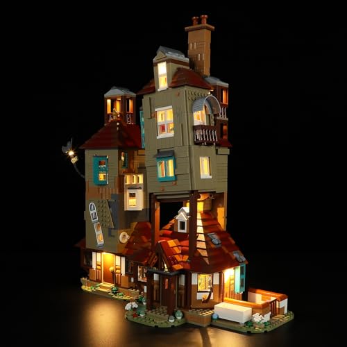 MENZAVA Luz Compatible con Lego Harry Potter 76437 La Madriguera: Edición para Coleccionistas - Kit de iluminación LED para el Modelo de Bloques de construcción (Modelos NO Incluido)