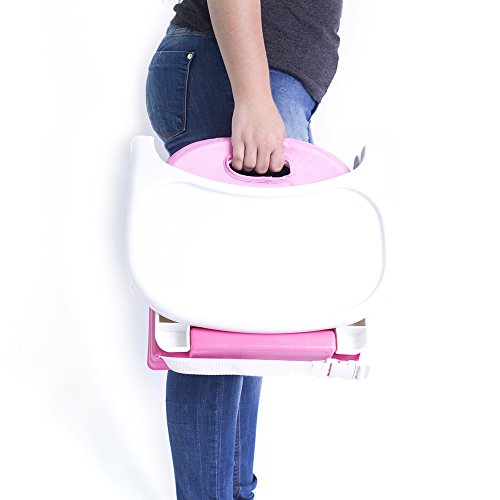 Cosco Kids, Cadeira de Refeição Portátil Pop, Rosa
