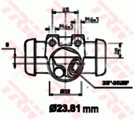 Kit di riparazione ganasce freno per Renault Kangoo 2003-2008