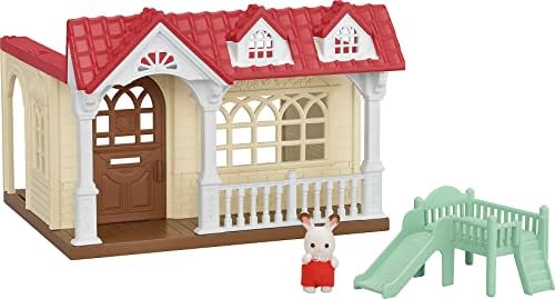 Sylvanian Families - Sweet Raspberry Home Jogo com Coelho Bebê Chocolate, 3+ Anos, Multicor, 5393