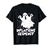 Inflation Gespenst Finanzen Börse Trading | Geist mit Geld T-Shirt