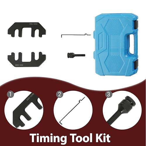 3.5L 3.7L V6 Timing Chain Kit Water Pump Timing Tool Kit BL3Z-6268-A AW6348 by Gasekan - Used condition - Image 8