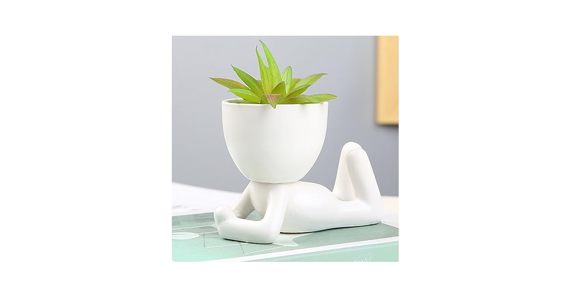 Amazon.co.jp: [dhiuebc] 置物 オブジェ スタイル5 植木鉢 人形