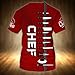 Custom Personalized 3D Chef Shirt Gifts for Lover A1