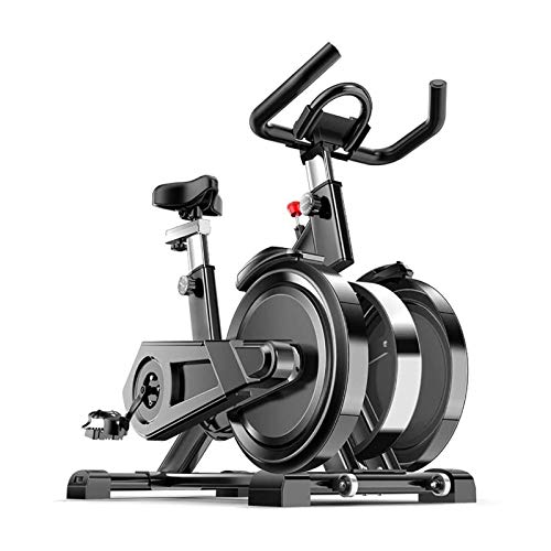 Image of Exercise Bike Intelligent Bike Smart Ultra-Quiet Running Sports Pedal Bicycle /Aerobic Training (Black)