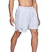 Under Armour Men's 6-Pad Football Girdle, White/Steel, Medium