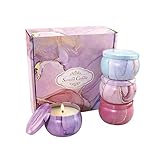 Perfekte Geschenke für Frauen, Unser Duftkerzen-Geschenkset ist eine Wunschliste für Frauen zum Valentinstag, Muttertag, Weihnachten und Jubiläum. Sie können Frauen jeden Alters gegeben werden, um Liebe und Fürsorge auszudrücken.