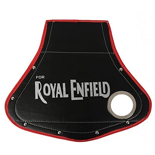 BRUMSH1 Universal Rubber Rear Mudflap with Silencer Hole Compatible for Bullet Durable & Easy Installation Compatible for Bullet Bikes.