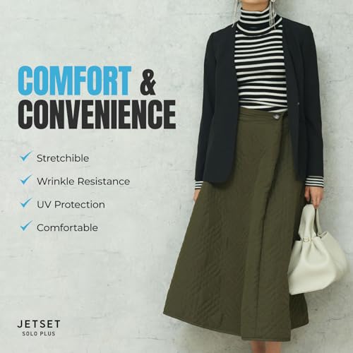 Women's Multifunctional Collarless Suit Jacket Cardigan Blazer with Inside Pockets and Wrinkle-Resistant4