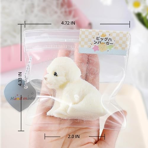 Image of Puppy Taba Dog Squishy - Ultra Soft Silicone Dog Squishy, Handmade Stress-Relief Toys for Kids & Adults, Non-Toxic Squeeze Toys for Relaxation & Sensory Play