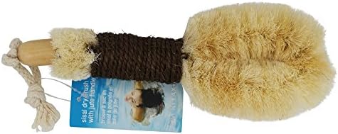 Sisal Dry Skin Brush 9 Inch