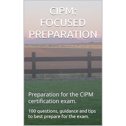 CIPM: FOCUSED PREPARATION Audiolibro Por Timothy Smit, Gabe Smit arte de portada