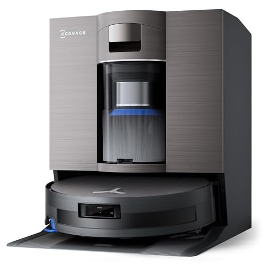 Robot Aspirapolvere Intelligenti ECOVACS X11 OMNICYCLONE Robot Aspirapolvere Lavapavimenti, BLAST e 19.500 Pa, Boost di Potenza Ultrarapido, OZMO ROLLER 2.0, Altezza Massima di Salita di 4 cm, Rullo Esteso, Svuotamento Automatico